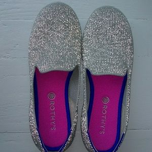 Girls' Iridescent Rothy's Loafer 2 GUC